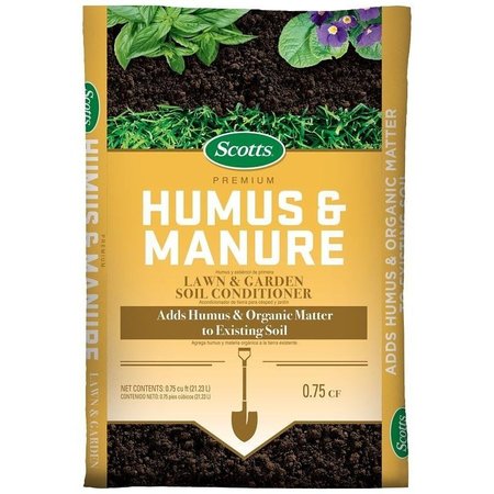 Scotts Humus and Manure, Solid, Earthy, 24 lb Pack 71530751